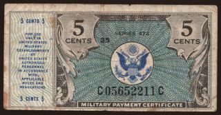 MPC, 5 cents, 1948