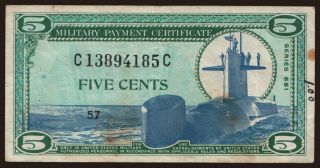MPC, 5 cents, 1969