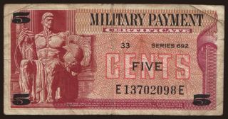 MPC, 5 cents, 1970
