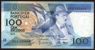 100 escudos, 1987