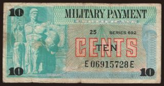 MPC, 10 cents, 1970