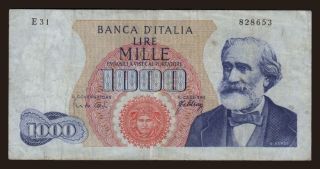 1000 lire, 1965