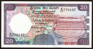 20 rupees, 1990