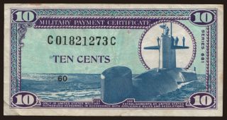 MPC, 10 cents, 1969
