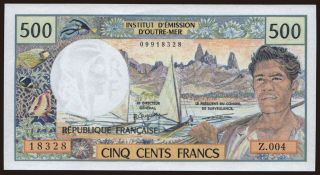500 francs, 1992