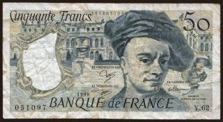 50 francs, 1990