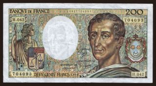 200 francs, 1986