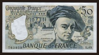 50 francs, 1987