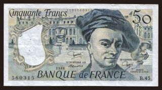 50 francs, 1986