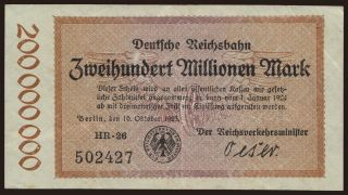 Berlin, 200.000.000 Mark, 1923