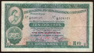 10 dollars, 1981
