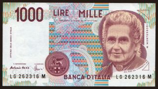 1000 lire, 1998
