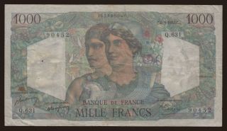 1000 francs, 1950