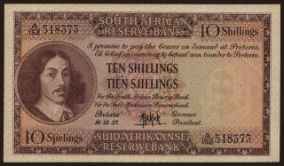 10 shillings, 1957