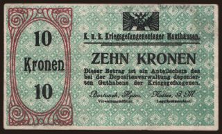 Mauthausen, 10 Kronen, 1915