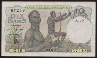 10 francs, 1948