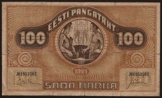 100 marka, 1921