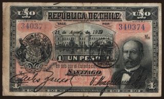 1 peso, 1919