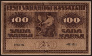100 marka, 1919
