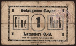 Lamsdorf, 1 Mark, 191?