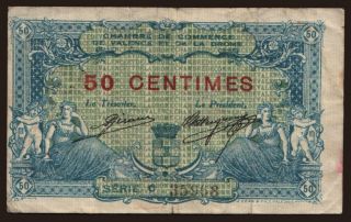 Valence, 50 centimes, 1915