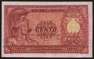 100 lire, 1951