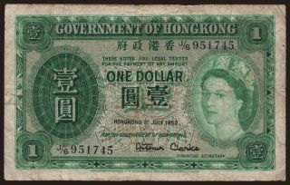 1 dollar, 1952