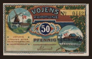 Vojens/ Komunne, 50 Pfennig, 1920