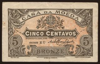 5 centavos, 1918