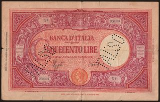 500 lire, 1943, FALSUM
