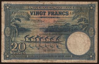 20 francs, 1949