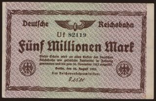 Berlin, 5.000.000 Mark, 1923