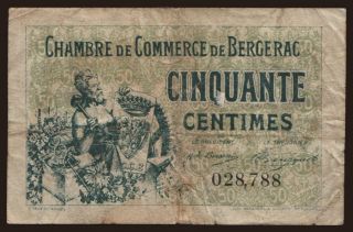 Bergerac, 50 centimes, 1921