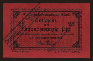 Ettal, 25 Pfennig, 1919