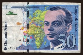 50 francs, 1997
