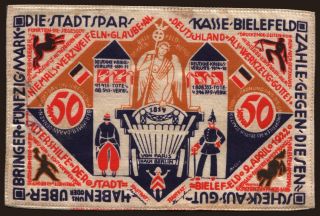 Bielefeld, 50 Mark, 1922