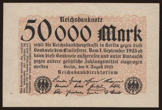 50.000 Mark, 1923