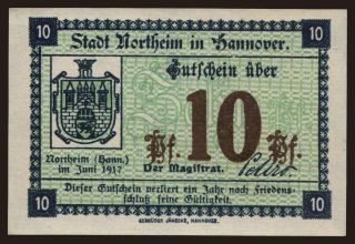 Northeim, 10 Pfennig, 1917