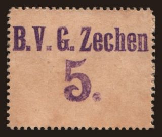Bochum/ B.V.G. Zechen, 5 Pfennig, 191?