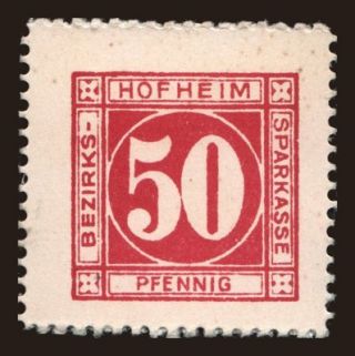 Hofheim, 50 Pfennig, 1921