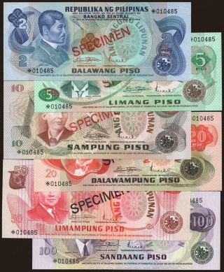 2 - 100 pesos, 1978, SPECIMEN