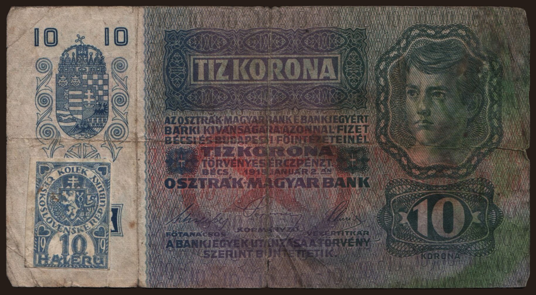 10 korun, 1915(19)