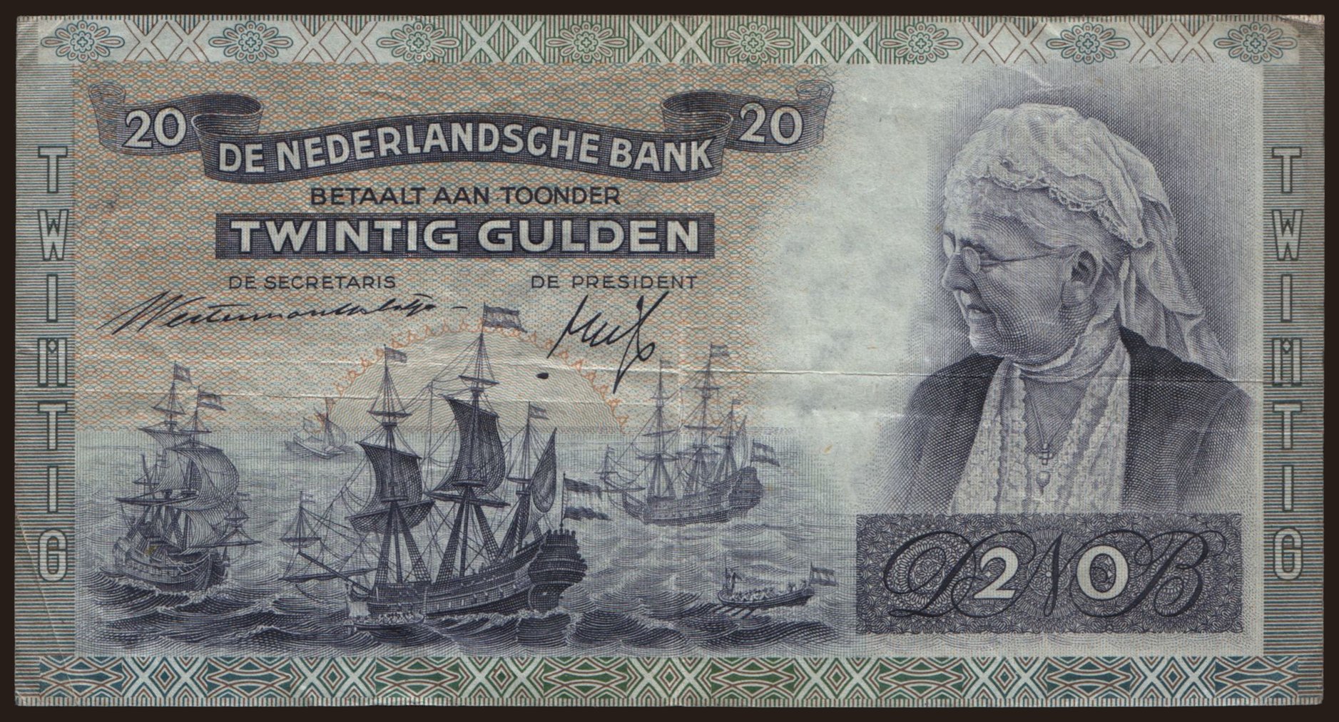 20 gulden, 1941