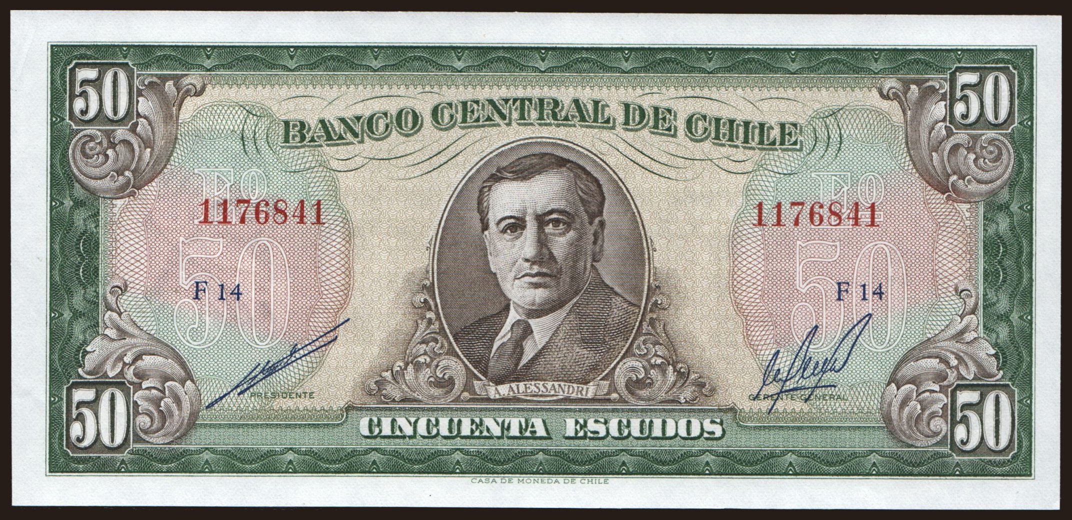 50 escudos, 1962