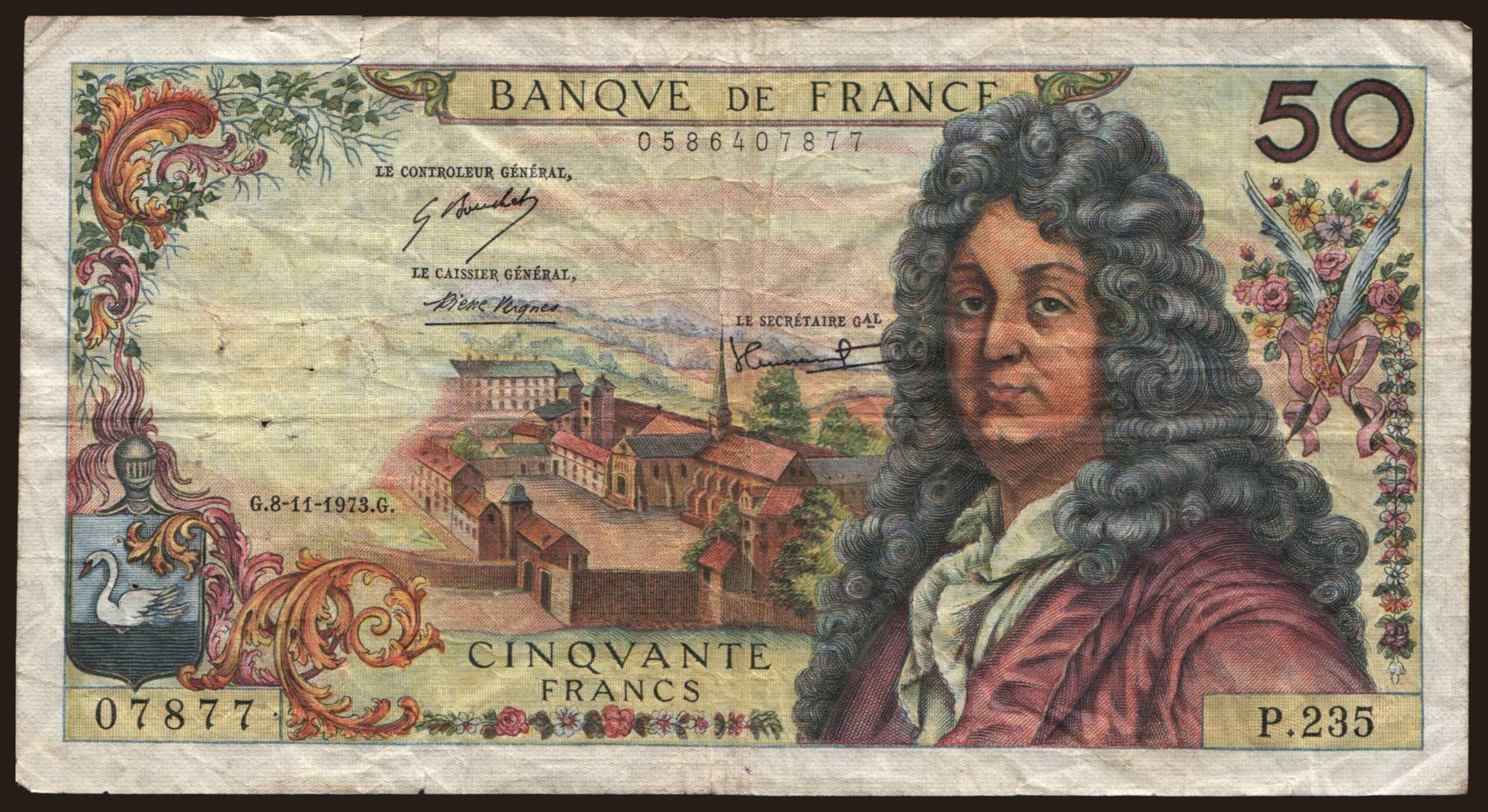 50 francs, 1973