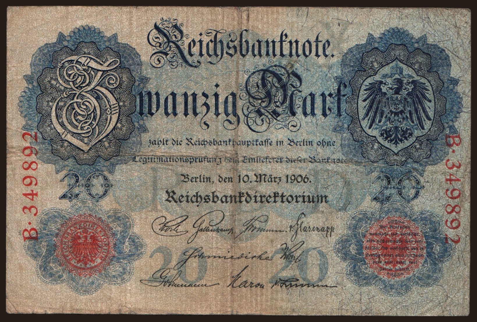 20 Mark, 1906