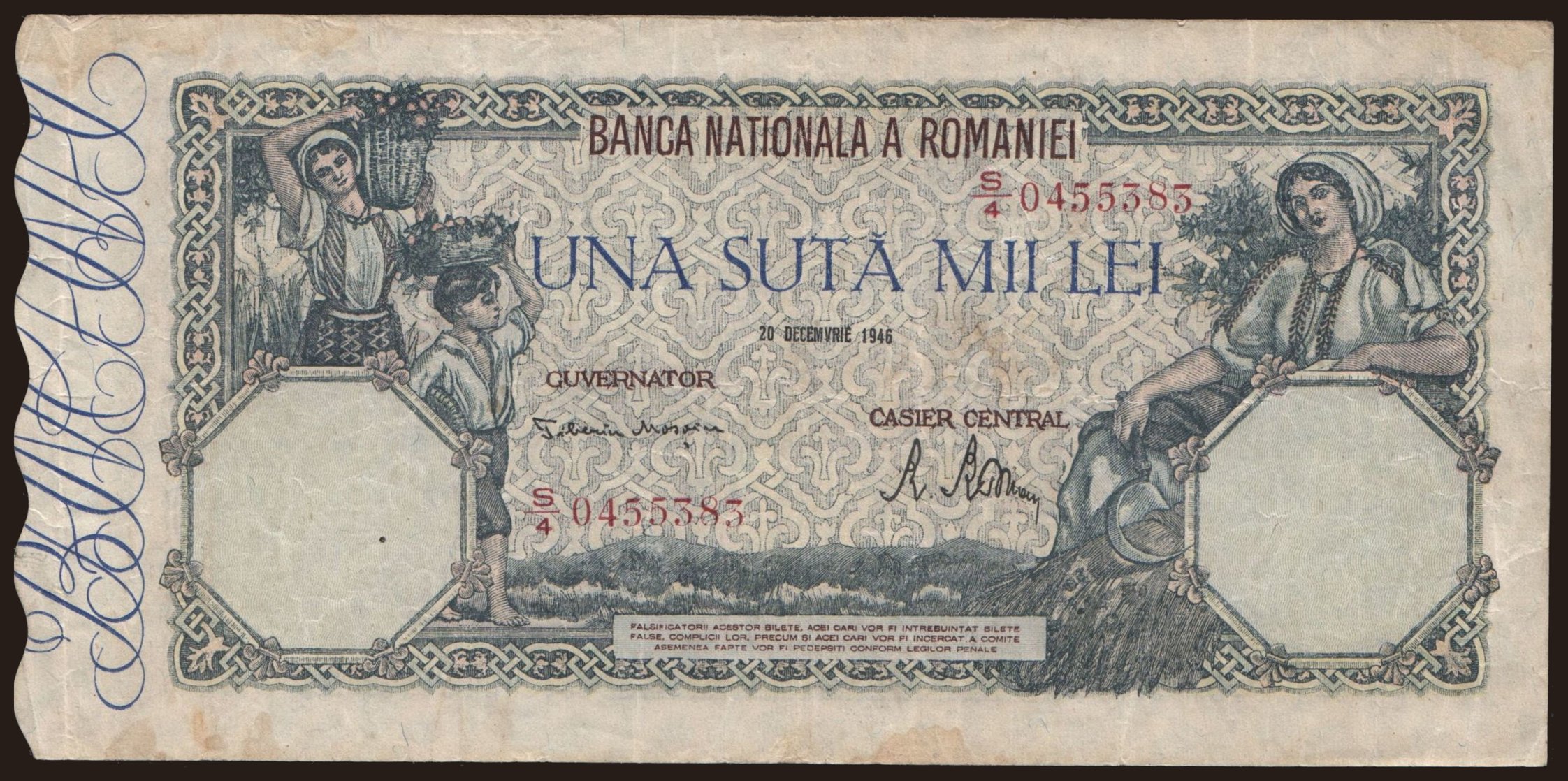 100.000 lei, 1946