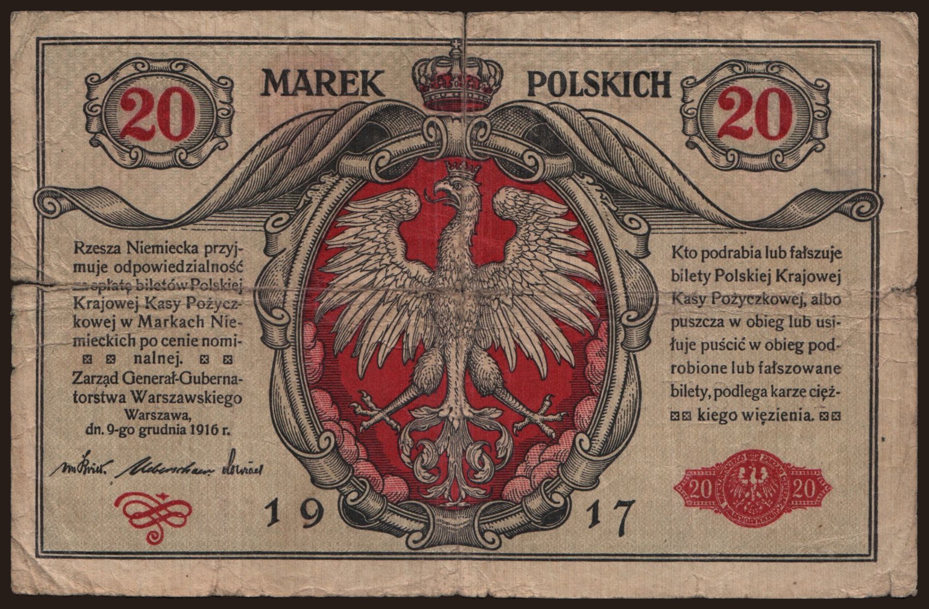 20 marek, 1916