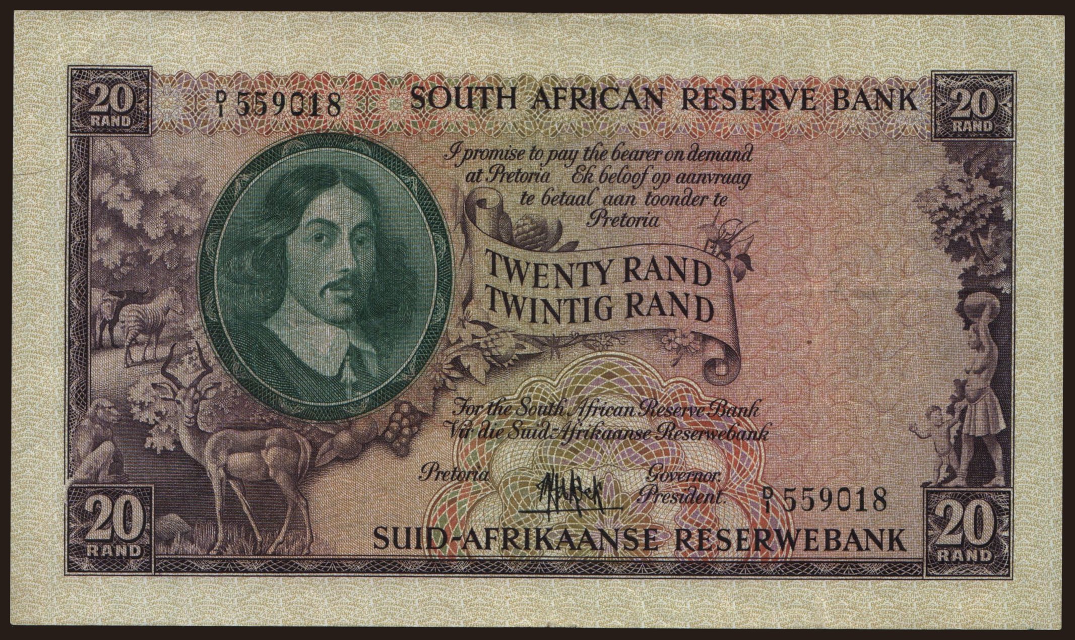 20 rand, 1961