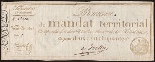 250 francs, 1796